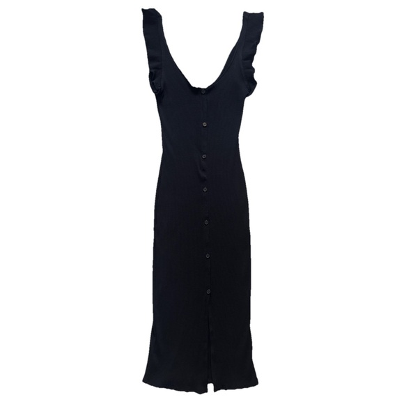 Haut Noir Color Story Encolure Ronde Volantée - Taille 2XL - Occasion Très Bon état